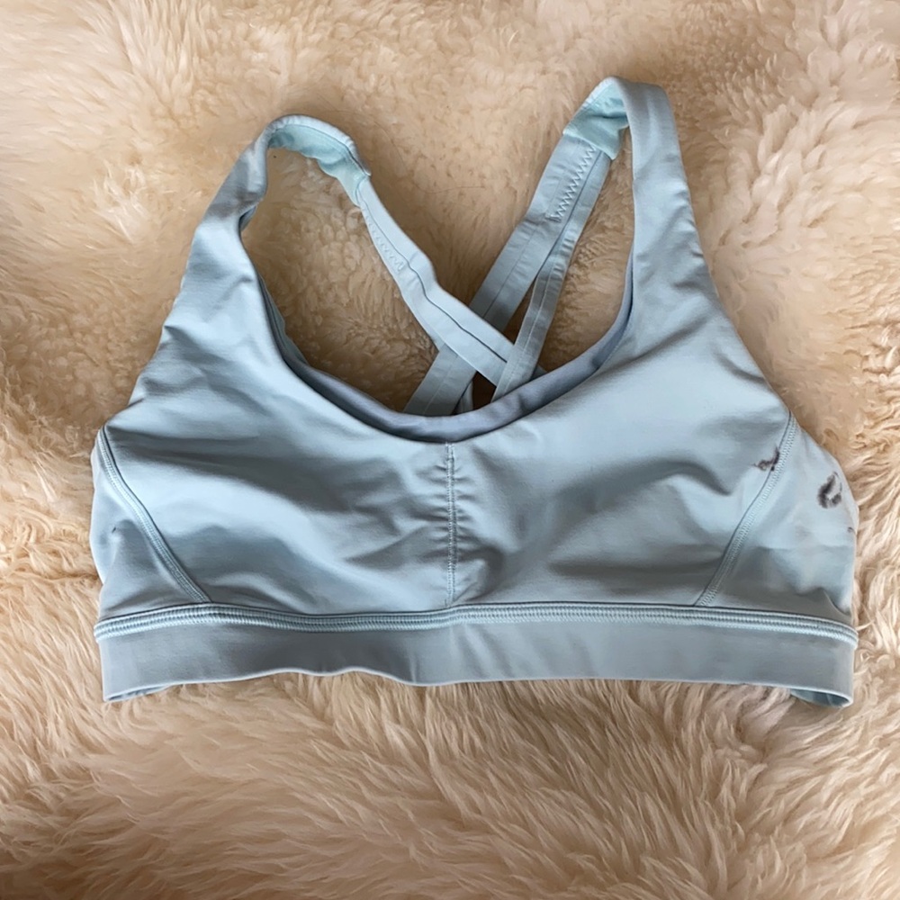 Light blue stuff it bra